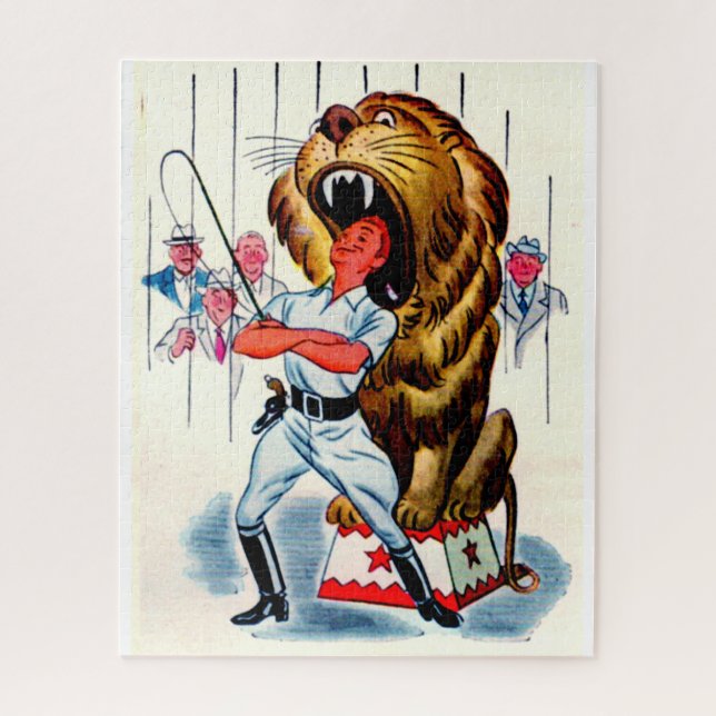 Puzzle León de los años 1940 (Vertical)