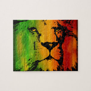 Puzzle León de Rasta