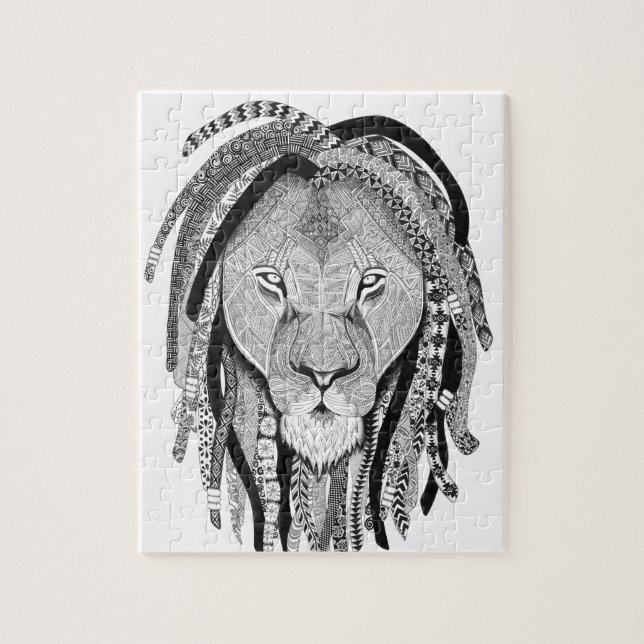 Puzzle León de Rasta (Vertical)