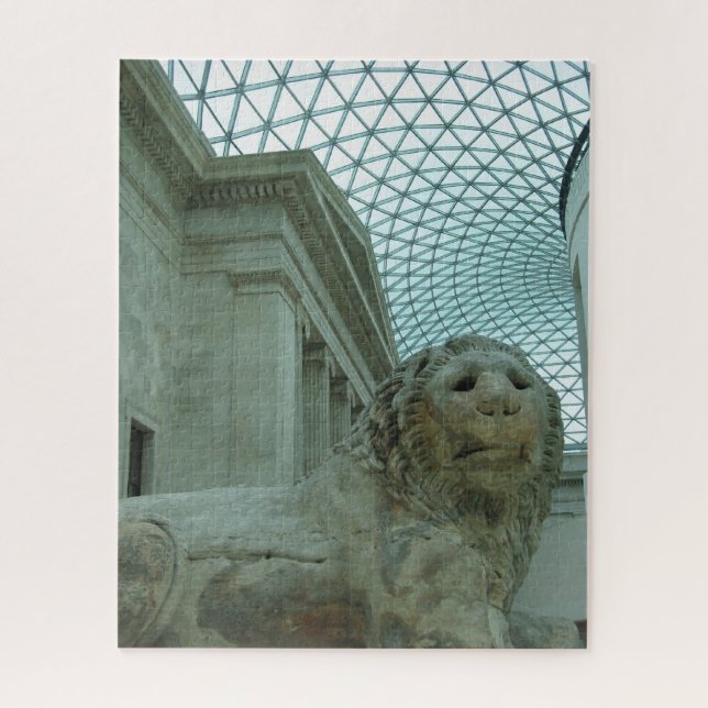 Puzzle león del museo británico (Vertical)