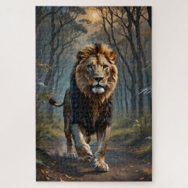 Puzzle "León en el bosque" de 20" x 30", 1014 piezas,