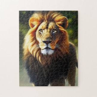 Puzzle León majestuoso