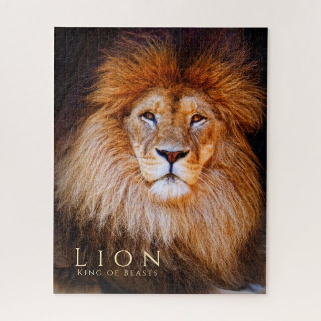 Puzzle León [rompecabezas: 520P] (Vertical)