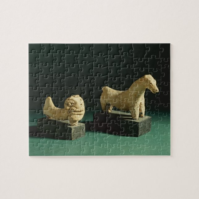 Puzzle León y caballo, Mohenjodaro 2300-1750 B de la (Horizontal)