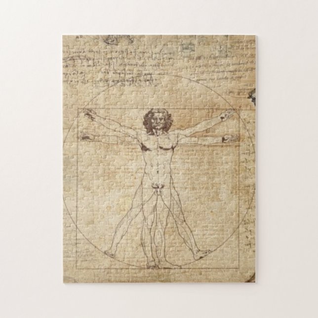 Puzzle Leonardo Da Vinci El Vitruviano (Vertical)