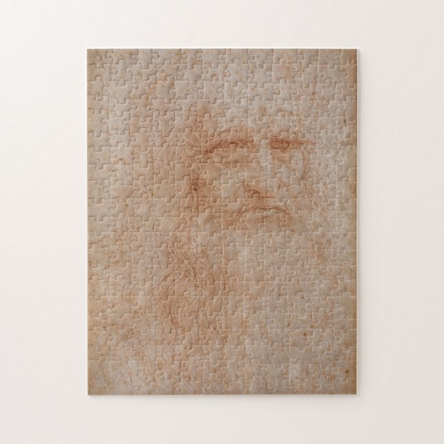 Puzzle Leonardo Da Vinci, presunto autorretrato (Vertical)