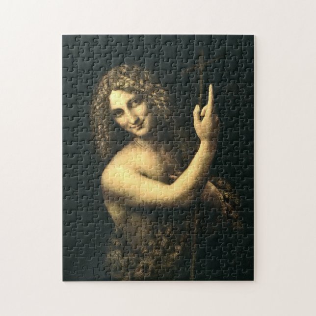 Puzzle Leonardo Da Vinci - San Juan El Bautista (Vertical)