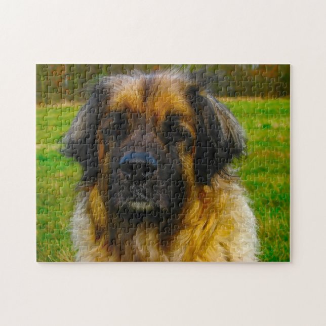 Puzzle Leonberger Dog Rama Jigsaw. (Horizontal)