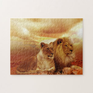 Puzzle Leones