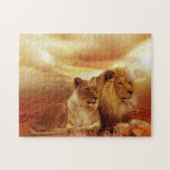 Puzzle Leones (Horizontal)