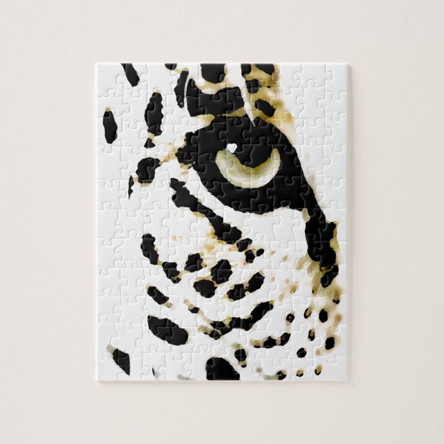Puzzle Leopard Eye - Arte de animales (Vertical)