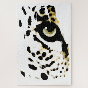 Puzzle Leopard Eye - Arte de animales