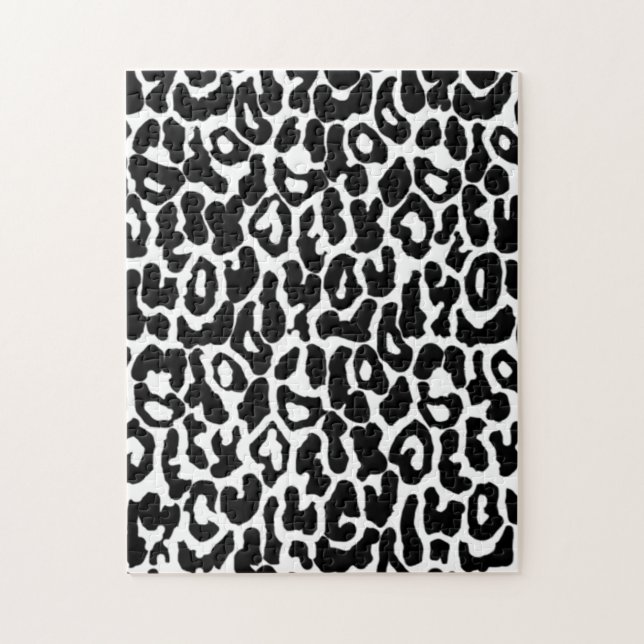Puzzle Leopard Spot design (Vertical)