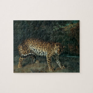 Puzzle Leopardess (Leopardo femenino) (Jean-Baptiste Oudr