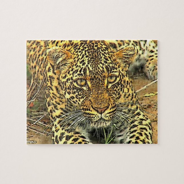 Puzzle Leopardo (Horizontal)