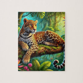 Puzzle Leopardo de la jungla