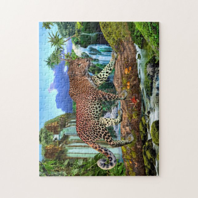 PUZZLE LEOPARDO DEL CONGO (Vertical)