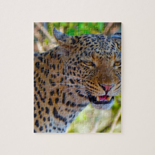 Puzzle Leopardo localizado (Vertical)