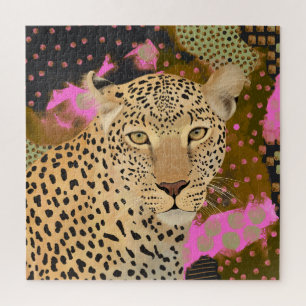 Puzzle Leopardo Mesmerizante