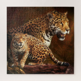 PUZZLE LEOPARE "LA NOCHE SALVAJE"