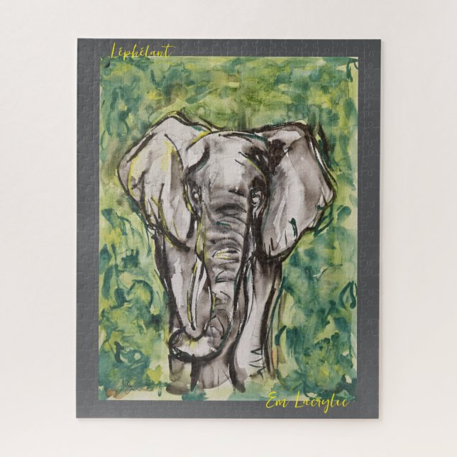 Puzzle Léphélant (Vertical)