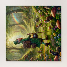 Puzzle Leprechaun Pot of Gold Pursuit