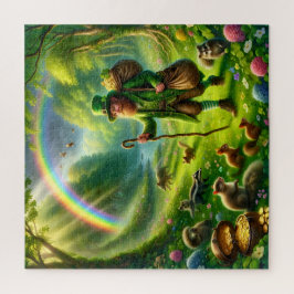 Puzzle Leprechaun Pot of Gold Pursuit St Patrick's Day