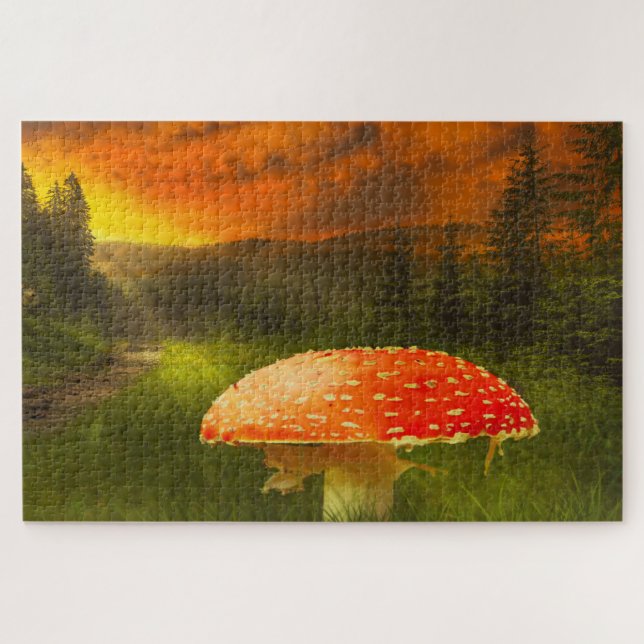 Puzzle Leprechauns, donde viven los pequeños Irlanda (Horizontal)