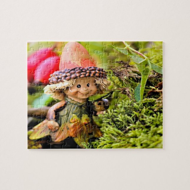 Puzzle Leprechauns, donde viven los pequeños Irlanda (Horizontal)