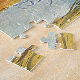 Puzzle Les Alyscamps por Van Gogh. Paisaje otoñal