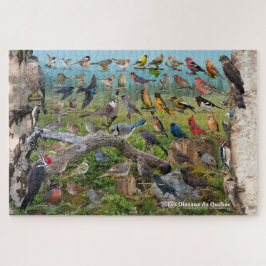 Puzzle Les Oiseaux du Québec