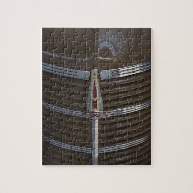 Puzzle Letonia, Riga, Museo del Motor de Riga, adorno del (Vertical)