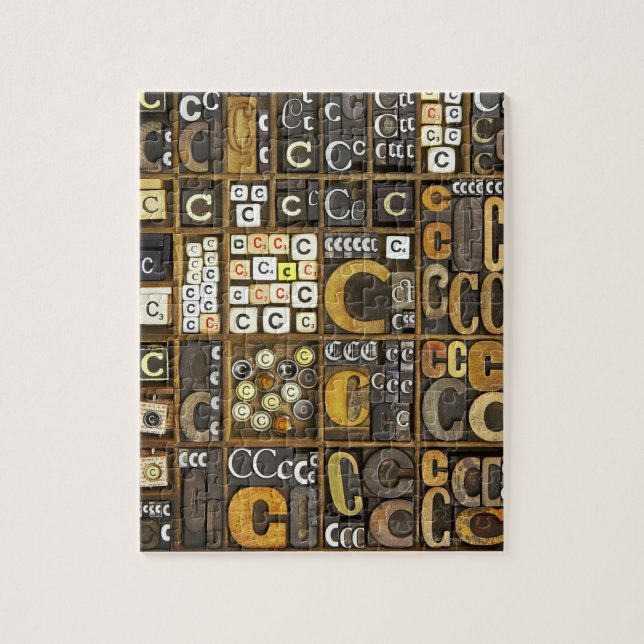 Puzzle Letra C (Vertical)