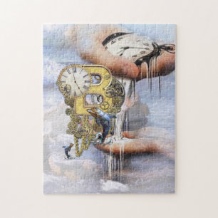 Puzzle Letra de cumpleaños Steampunk B