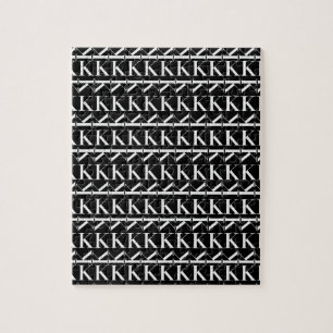 Puzzle Letra monográfica inicial K