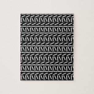 Puzzle Letra monográfica inicial M