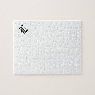 Puzzle Letra Personalizado antigua inglesa (por ejemplo,