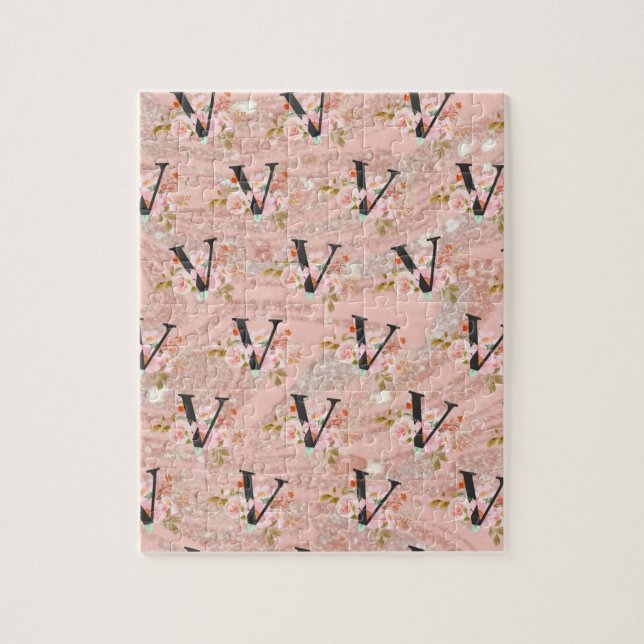 Puzzle Letra V (Vertical)