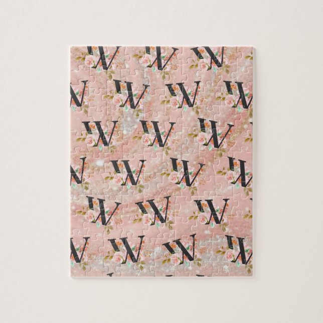 Puzzle Letra W (Vertical)