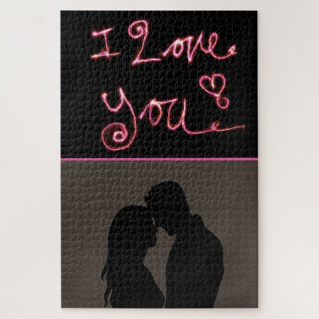 Puzzle Letras Y Pareja Quemadoras (Vertical)