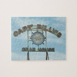 Puzzle Letrero de Capt Billy, en el sur de Maryland