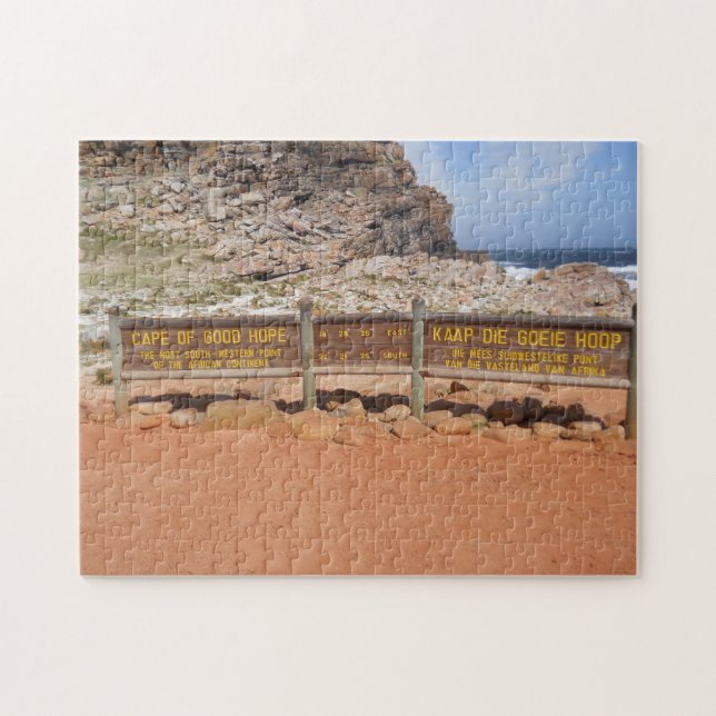 Puzzle Letrero del Cabo de Buena Esperanza. (Horizontal)