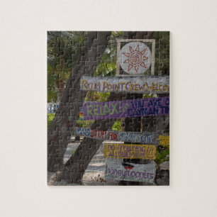 Puzzle Letrero Rum Point Grand Cayman