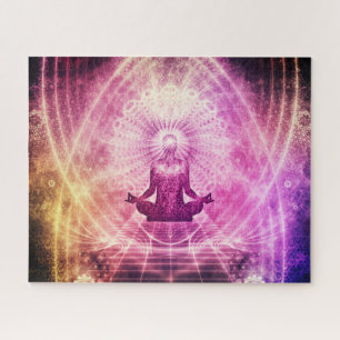 Puzzle Ley de Meditación de la Atracción de Chakra