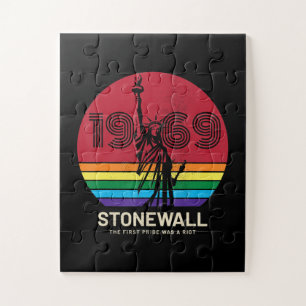 Puzzle Lgbt Orgullo Lesbiano Gay 52º Aniversario Stonewal