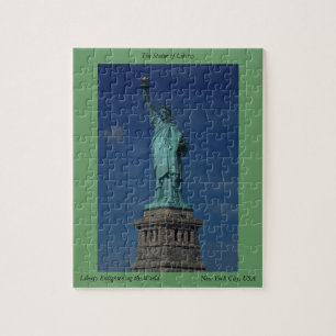 Puzzle Libertad iluminando el mundo - Estatua de la liber