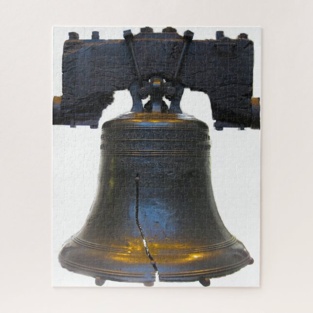 Puzzle Liberty Bell Philadelphia. (Vertical)