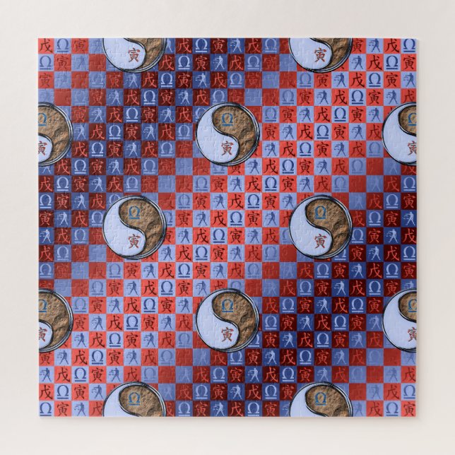Puzzle Libra & Tigre de Tierra (Vertical)