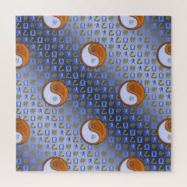 Puzzle Libra y Conejo de Madera (Vertical)