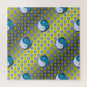 Puzzle Libra y Mono de Agua